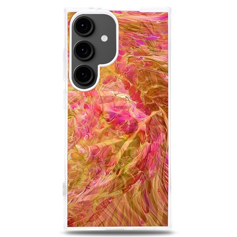 Acid green blend Samsung Galaxy S24 Plus 6.7 Inch TPU UV Case from ArtsNow.com Front