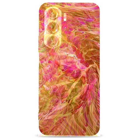 Acid green blend Samsung Galaxy S24 Plus 6.7 Inch Black TPU UV Case from ArtsNow.com Front