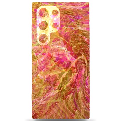 Acid green blend Samsung Galaxy S24 Ultra 6.9 Inch Black TPU UV Case from ArtsNow.com Front