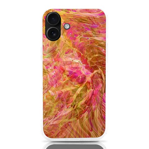 Acid green blend iPhone 16 Plus TPU UV Print Case from ArtsNow.com Front
