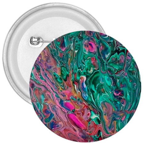 Green Pour 3  Buttons from ArtsNow.com Front