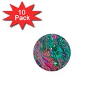 Green Pour 1  Mini Magnet (10 pack) 