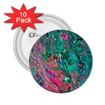Green Pour 2.25  Buttons (10 pack) 