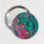 Green Pour 2.25  Handbag Mirrors