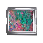 Green Pour Mega Link Italian Charm (18mm)