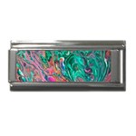 Green Pour Superlink Italian Charm (9mm)