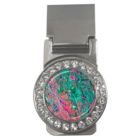 Green Pour Money Clips (CZ)  from ArtsNow.com Front