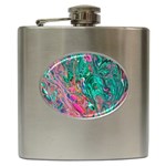 Green Pour Hip Flask (6 oz)