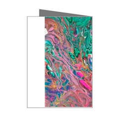 Green Pour Mini Greeting Card from ArtsNow.com Right
