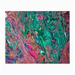 Green Pour Small Glasses Cloth