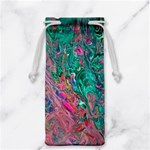 Green Pour Jewelry Bag