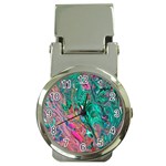 Green Pour Money Clip Watches