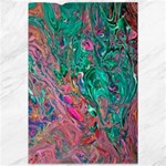 Green Pour Canvas 12  x 18 