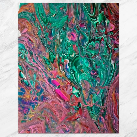 Green Pour Canvas 18  x 24  from ArtsNow.com 17.8 x23.08  Canvas - 1