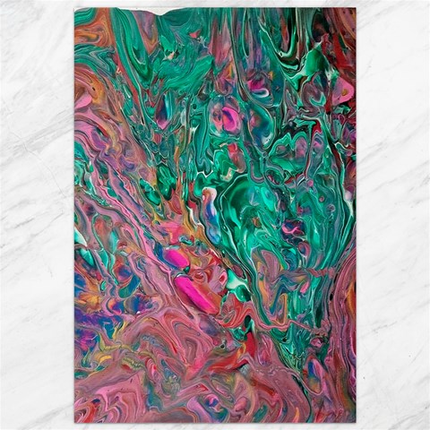 Green Pour Canvas 20  x 30  from ArtsNow.com 19.62 x28.9  Canvas - 1