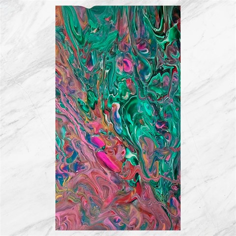 Green Pour Canvas 40  x 72  from ArtsNow.com 39.28 x69.23  Canvas - 1