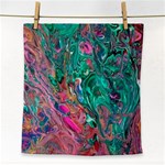 Green Pour Face Towel