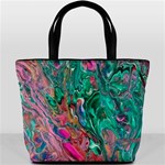 Green Pour Bucket Bag