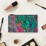 Green Pour Cosmetic Bag (Small)
