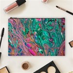 Green Pour Cosmetic Bag (Large)
