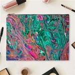 Green Pour Cosmetic Bag (XL)