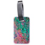 Green Pour Luggage Tag (two sides)