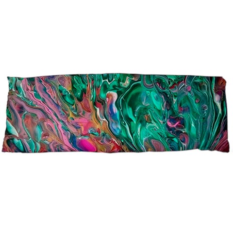 Green Pour One Side Body Pillow Cases from ArtsNow.com Body Pillow Case
