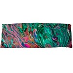 Green Pour One Side Body Pillow Cases