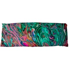 Green Pour 40 x15  Body Pillow Case Dakimakura (Two Sides) from ArtsNow.com Back