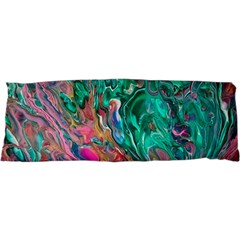 Green Pour 47 x17  Body Pillow Case Dakimakura (Two Sides) from ArtsNow.com Front