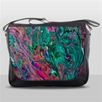 Green Pour Messenger Bag