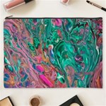 Green Pour Cosmetic Bag (XXXL)