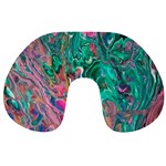 Green Pour Travel Neck Pillow