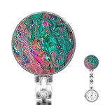 Green Pour Stainless Steel Nurses Watch