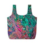 Green Pour Full Print Recycle Bag (M)