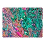 Green Pour 35  x 27  Two Sides Premium Plush Fleece Blanket (Mini)