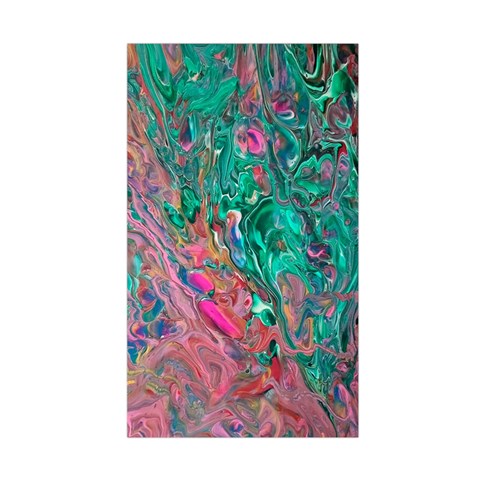 Green Pour Duvet Cover Double Side (Single Size) from ArtsNow.com Front