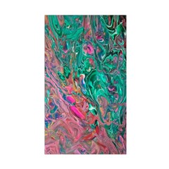 Green Pour Duvet Cover Double Side (Single Size) from ArtsNow.com Front