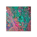 Green Pour 22  x 22  Satin Bandana Scarf