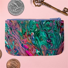 Green Pour Large Coin Purse from ArtsNow.com Back