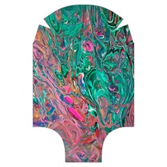 Green Pour Luggage Cover (Small) from ArtsNow.com Front