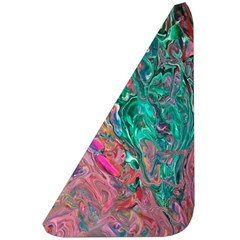 Green Pour Belt Pouch Bag (Large) from ArtsNow.com Front Left