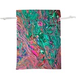 Green Pour Lightweight Drawstring Pouch (XL)