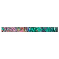Green Pour Wristlet Pouch Bag (Small) from ArtsNow.com Strap Inside