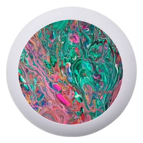Green Pour Dento Box with Mirror from ArtsNow.com Front
