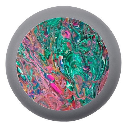 Green Pour Dento Box with Mirror from ArtsNow.com Front