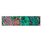 Green Pour Banner and Sign 4  x 1 