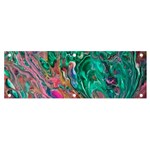 Green Pour Banner and Sign 6  x 2 