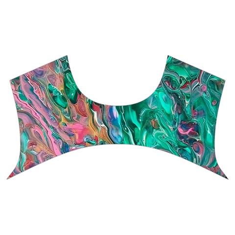 Green Pour Women s Cut Out Long Sleeve T Front Top