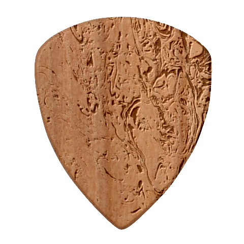 Green Pour Wood Guitar Pick (Set of 10) from ArtsNow.com Front